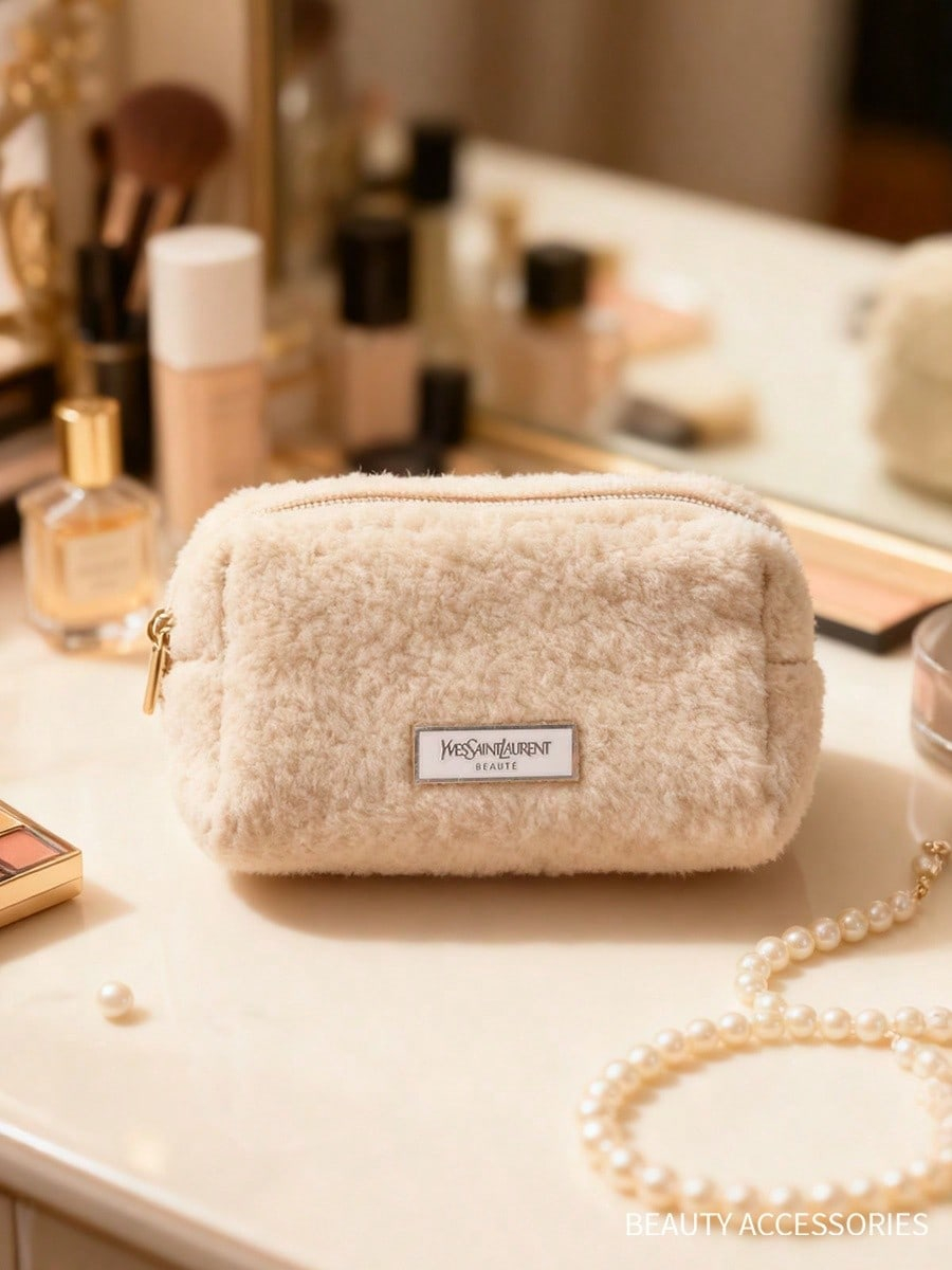Ysl Beauty Makeup Bag - Sac de Maquillage Portable YSL pour