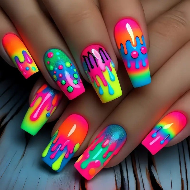 Nail Extension Tips - Faux ongles courts, moyens et longs,