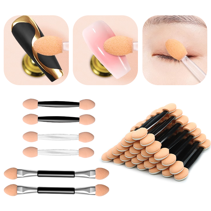 Beauty Makeup Artist - 10/30/50 PIÈCES Éponge à ongles jetable