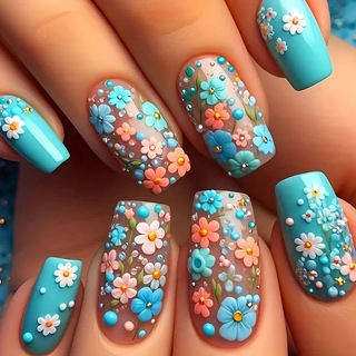 24 pièces/ensemble faux ongles - Nail Extension Tips avis et prix