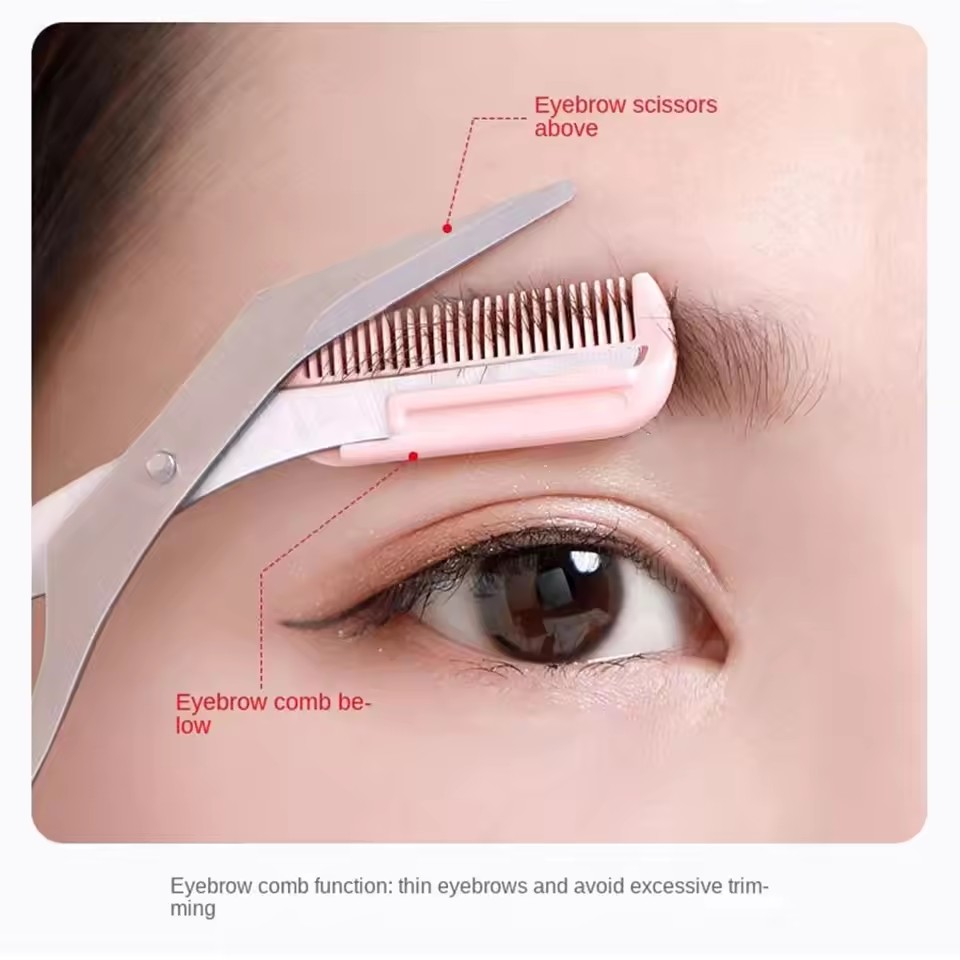 Ciseaux à sourcils sécurisés a - Beauty Makeup Salon avis et prix