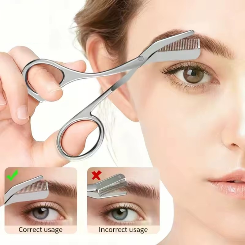 Ciseaux à sourcils sécurisés a - Beauty Makeup Salon avis et prix