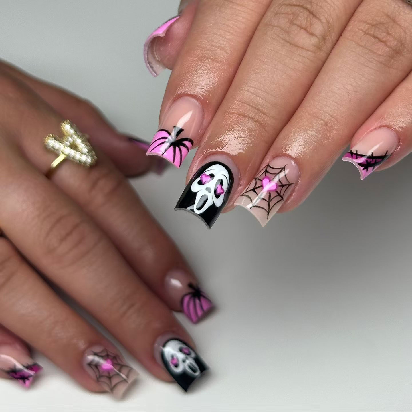 24 faux ongles longs carrés à  - Nail Extension Tips avis et prix