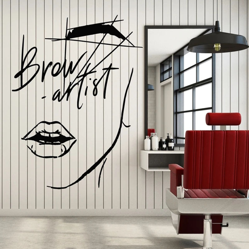 Décalcomanie murale abstraite  - Beauty Makeup Artist avis et prix