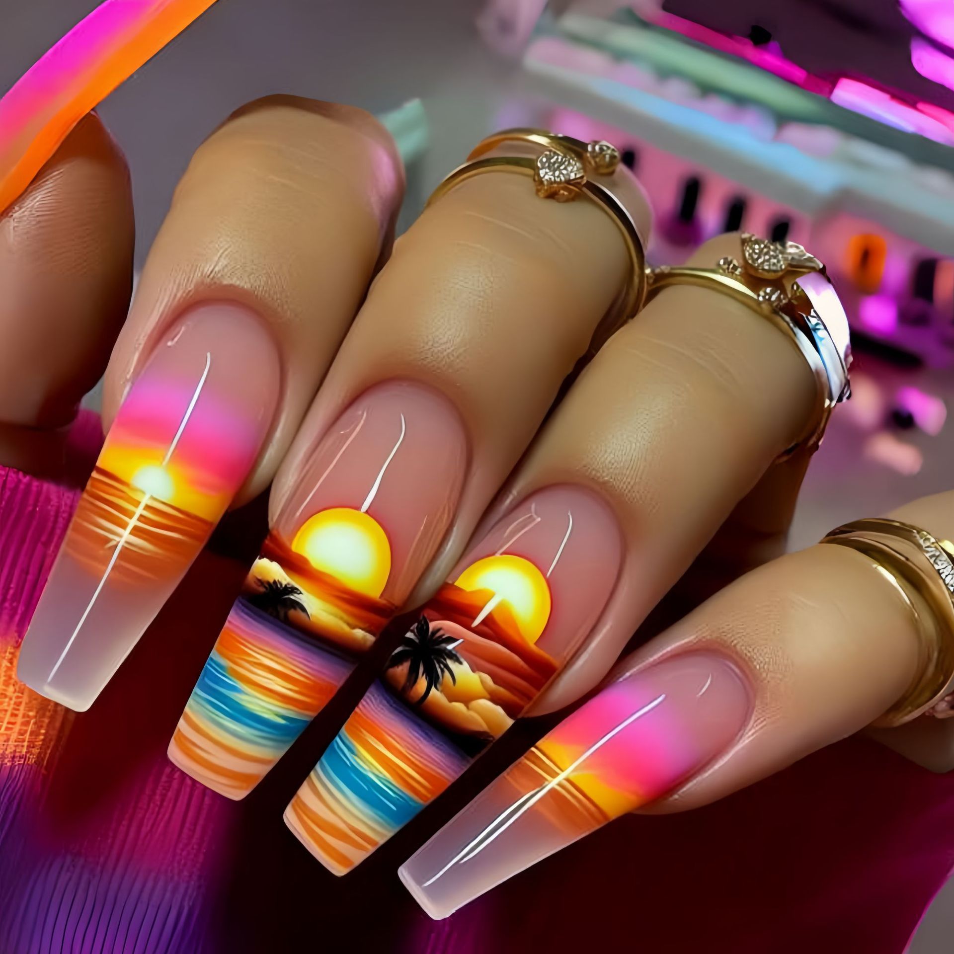 24 pièces/ensemble faux ongles - Nail Extension Tips avis et prix