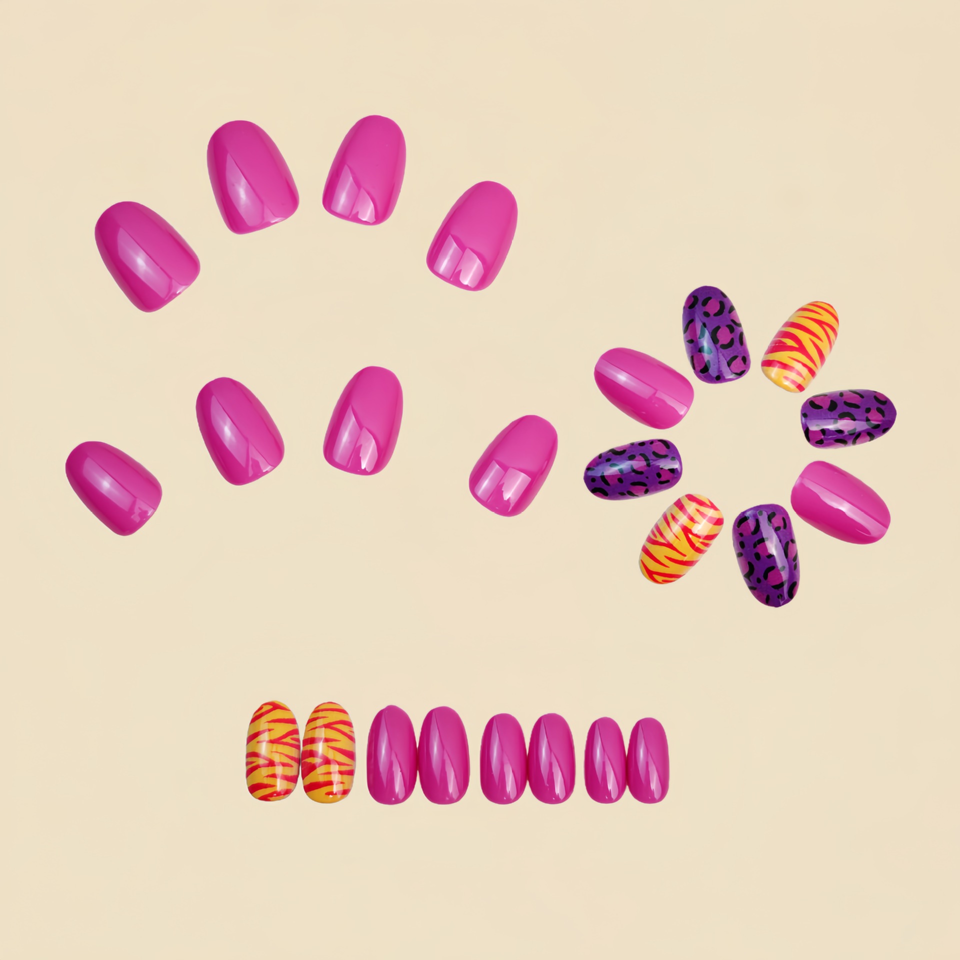 Faux ongles courts et longs po - Nail Extension Tips avis et prix