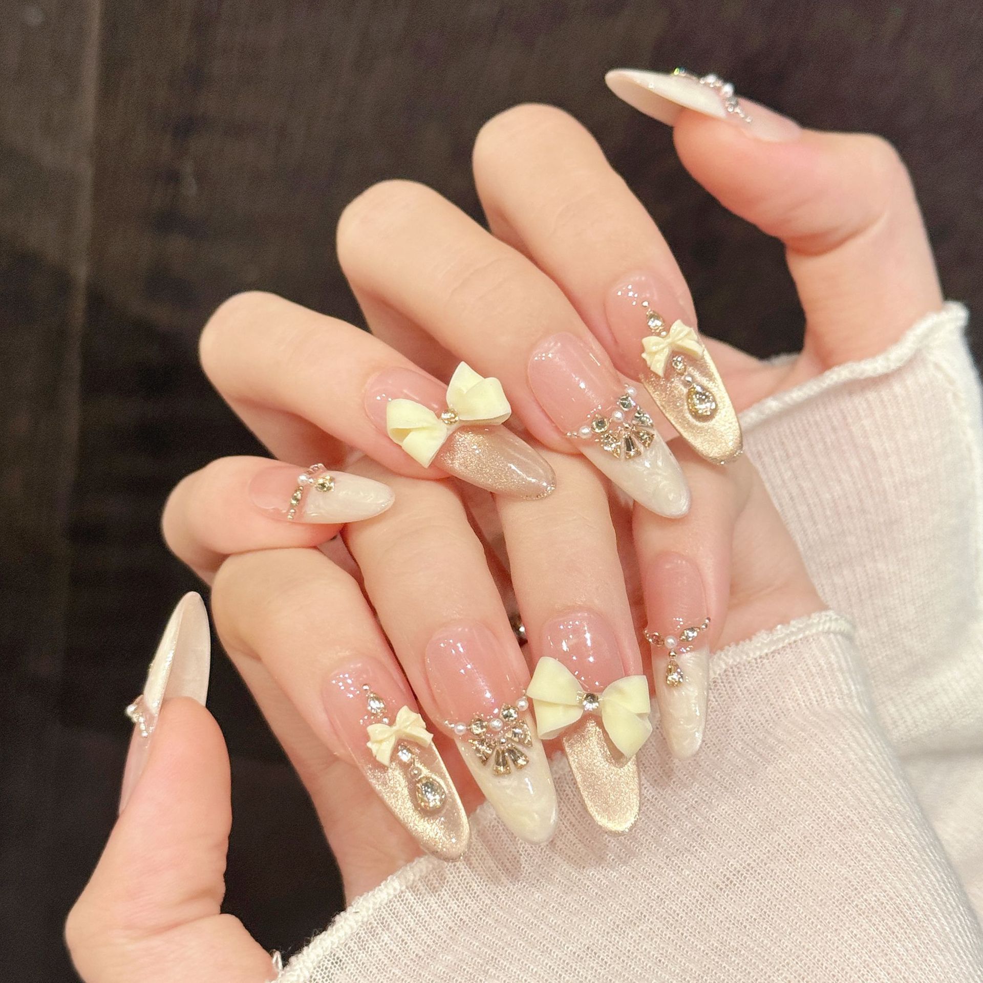 10 pièces presse à la main sur - Nail Extension Tips avis et prix