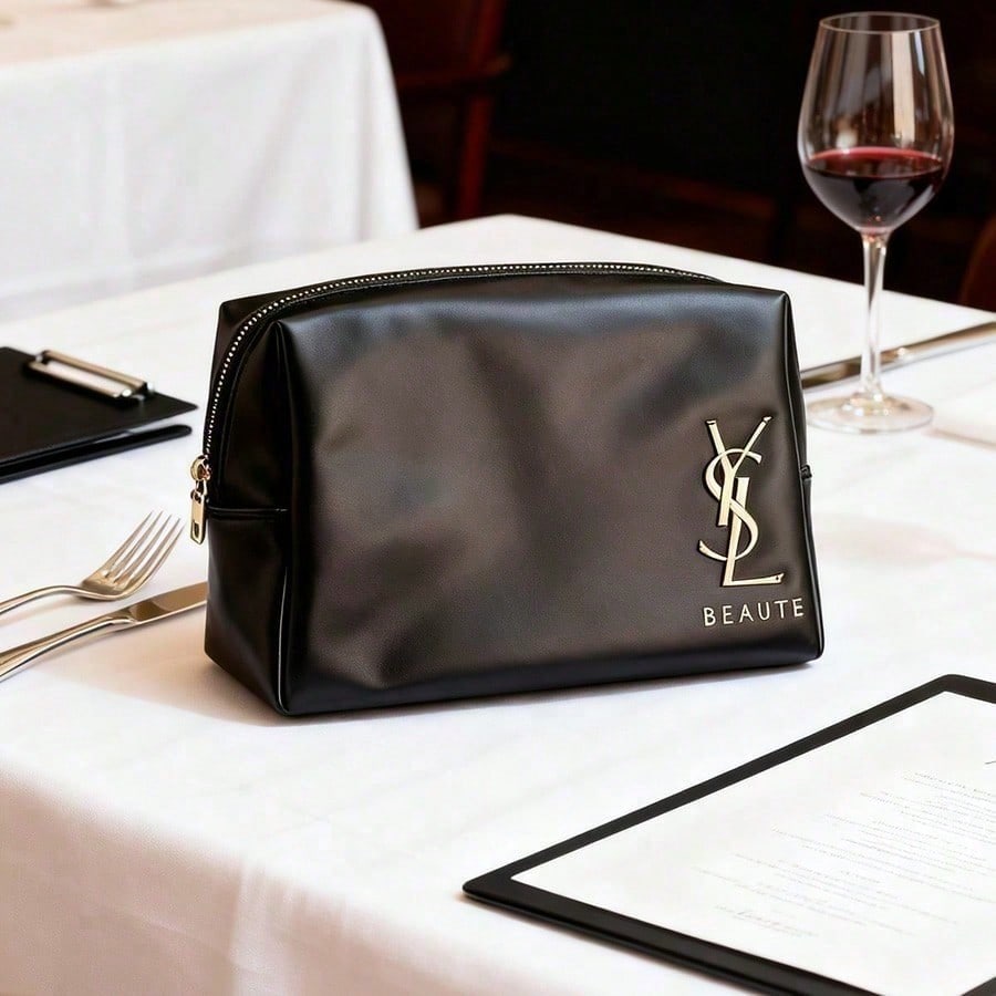 Sac cosmétique noir classique  - Ysl Beauty Makeup Bag avis et prix