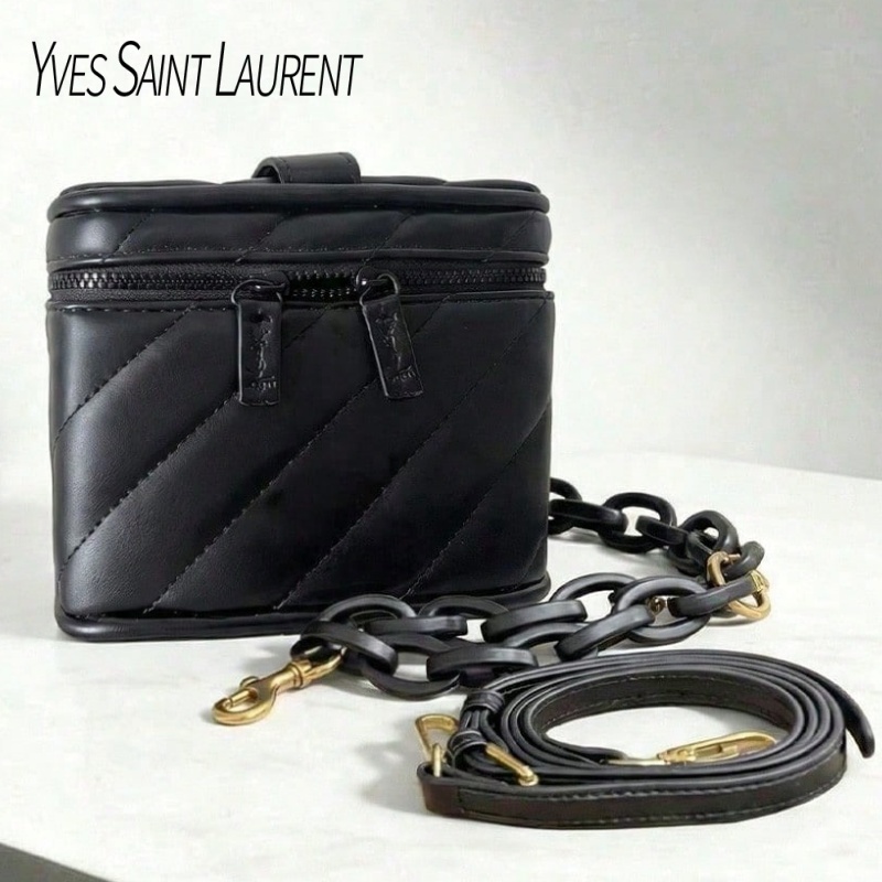 Sac Yves Saint Laurent noir ma - Ysl Beauty Makeup Bag avis et prix