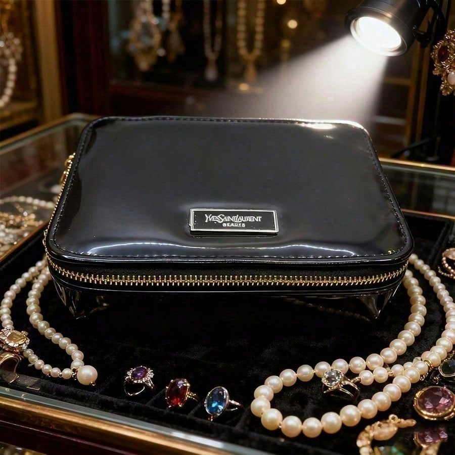 Trousse de Maquillage YSL Noir - Ysl Beauty Makeup Bag avis et prix