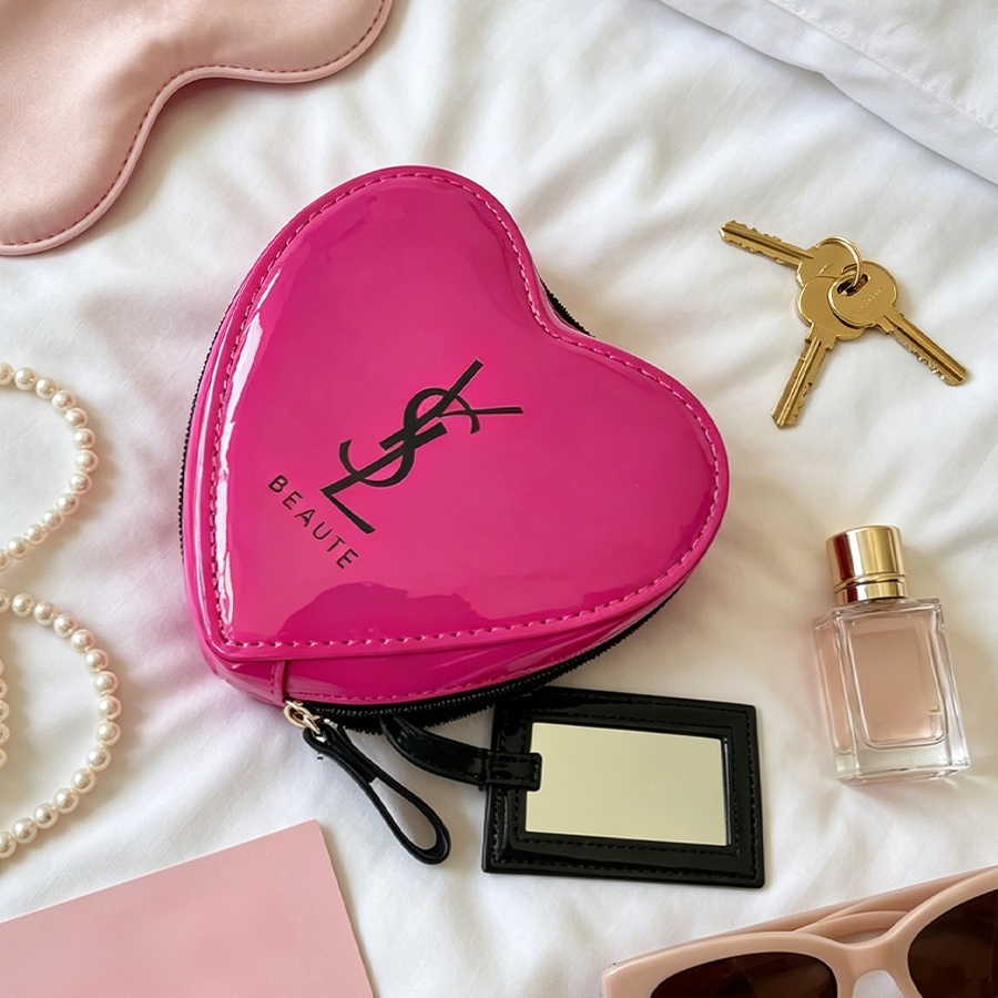 Pochette de maquillage YSL Blu - Ysl Beauty Makeup Bag avis et prix