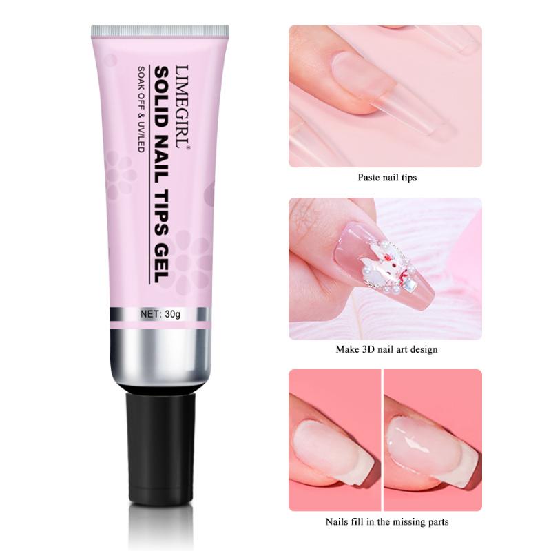 Gel adhésif transparent pour o - Nail Extension Tips avis et prix
